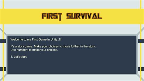 Text-Based Game in Unity 的图像结果
