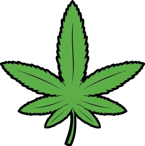 5,500+ Cartoon Of The Weed Leaf Symbol Illustrations, Royalty-Free ...