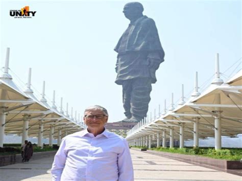 Bill Gates visited Gujarat’s Statue of Unity. When are you planning ...