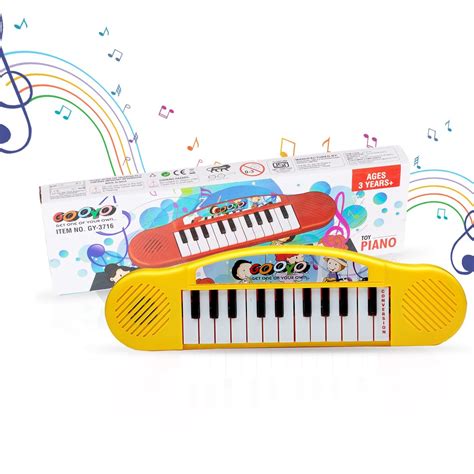Buy Gooyo GY3716 Mini Portable Piano Keyboard Musical Toy for Kids ...
