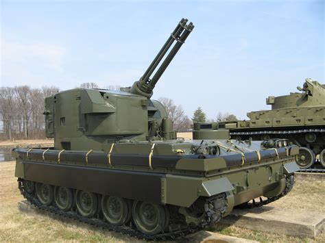 The T249 Vigilante was a prototype 37 mm self-propelled anti-aircraft ...