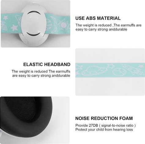 Bemodst Baby Ear Defenders Toddler Ear Defenders Infant Hearing ...