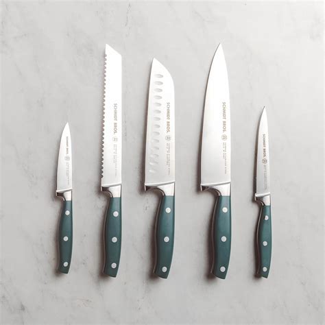 Amazon.com: Schmidt Brothers 10-Piece Kitchen Knife Set with Protective ...