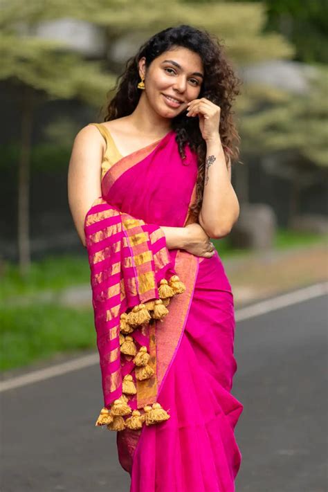 Kiara Linen Sarees | I Love Sarees - I Love Sarees