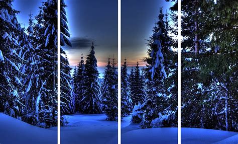 999STORE Multiple Frames Wall Art Panels with Wooden Frame Printed ...