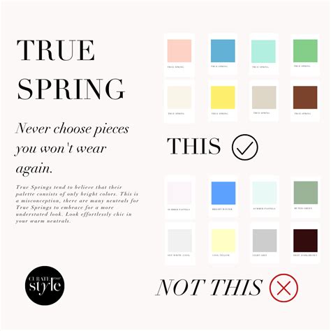Universal Spring Color Palette Bright Spring: A Comprehensive Guide