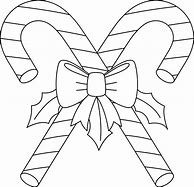 Image result for Christmas Colouring Pages Candy Cane