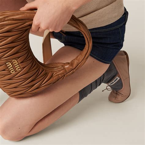 Ballerine In Pelle Ninfea | Miu Miu