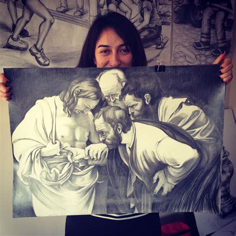 Reproduction Caravaggio-The Incredulity of Saint Thomas | Images :: Behance