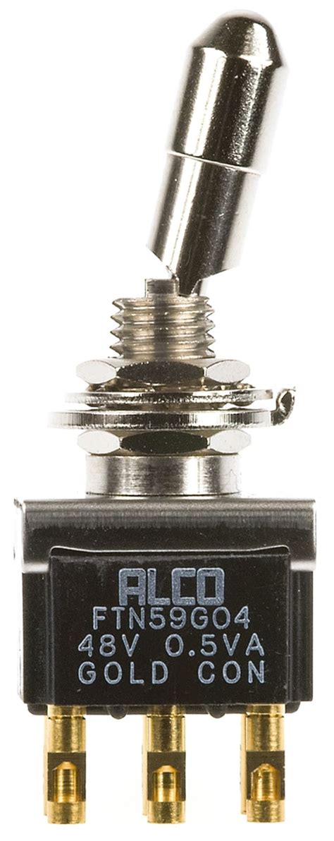 FTN59G04 TE Connectivity | TE Connectivity Toggle Switch, Panel Mount ...