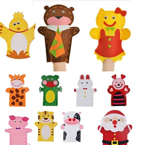 Arjoos | 5 PCS Rubber Animal Finger Puppets for Toddlers Finger Hands ...
