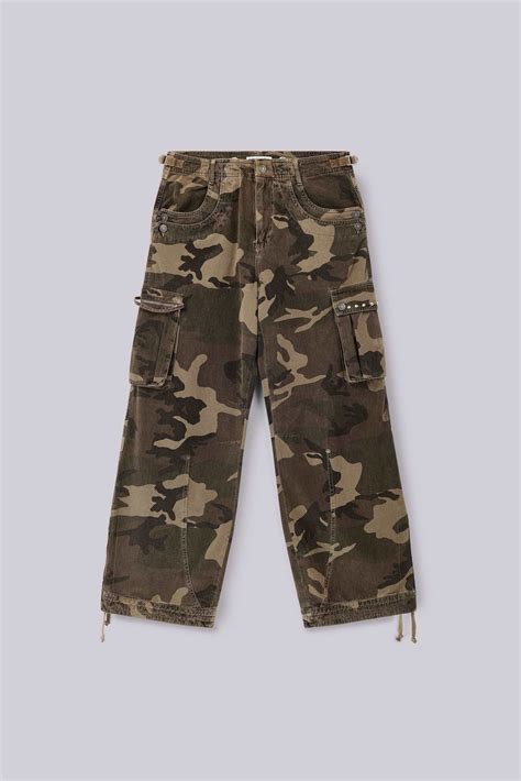Shop Trooper Camo Cargo Pant | Jaded London | Clothing