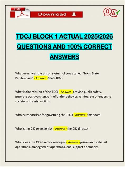 What is the State of Texas TDCJ's Primary Function?