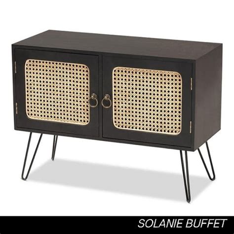Jual Buffet Minimalis Rotan Retro Solanie Rattan Buffet Table - Kab ...