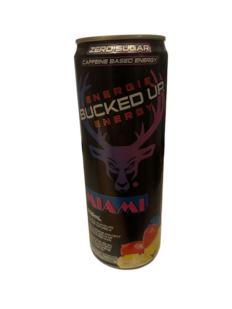 Bucked Up Miami Energy Drink 355ML