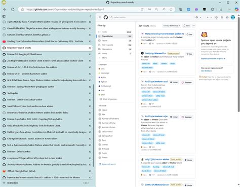 Meteor Client Features 的图像结果