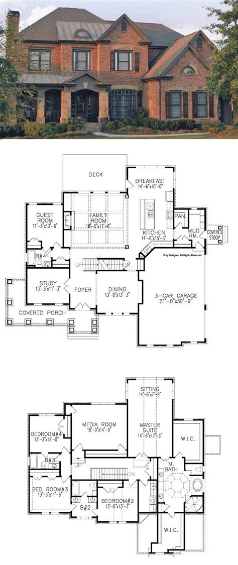 Traditional House Floor Plans 2 Story