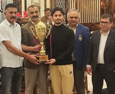 Suryansh Verma clinches 4th HP State Senior Rating 2025 - ChessBase India