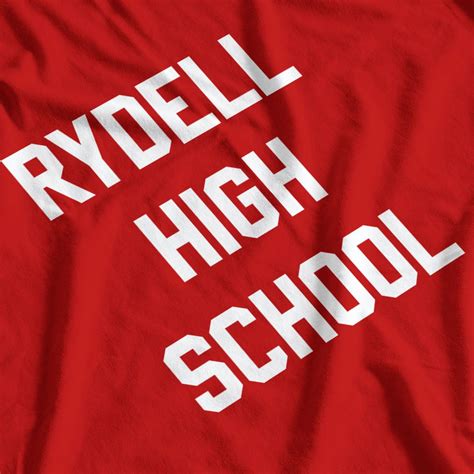 Grease Inspired Rydell High School T Shirt | Postees