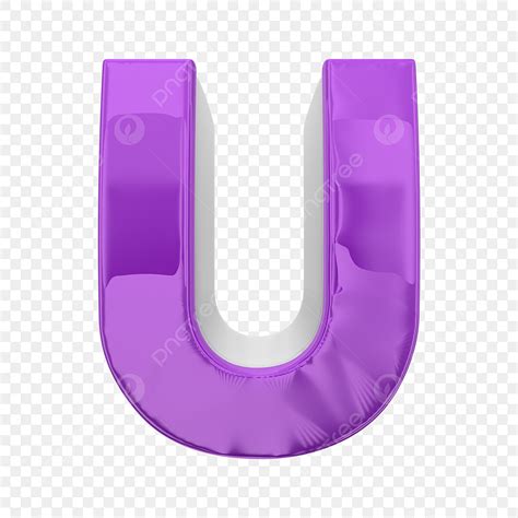 Letter U Clipart Transparent PNG Hd, Letter U Font 3d Design, Letter I Font 3d Design, 3d Font ...