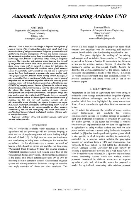 Taneja 2017 - Automatic Irrigation System using Arduino UNO Kriti ...