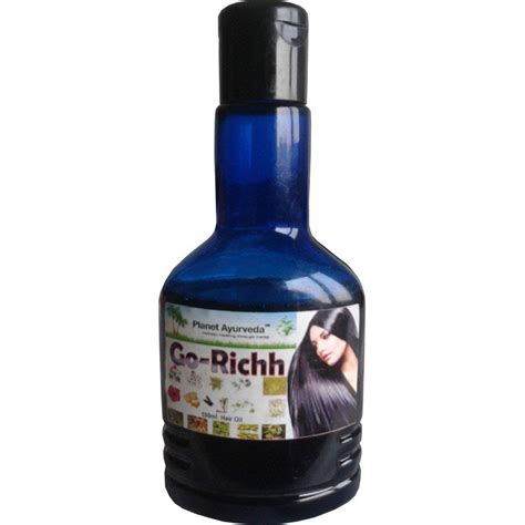 Buy QRA Planet Ayurveda Go Richh Hair Oil - 100 ml (Pack of 2) Online ...