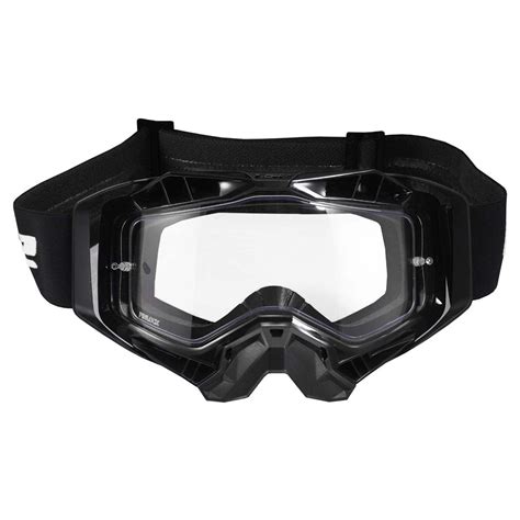 LS2 Helmets Aura Pro Goggle (Black with Clear Lens) : Amazon.in: Car ...