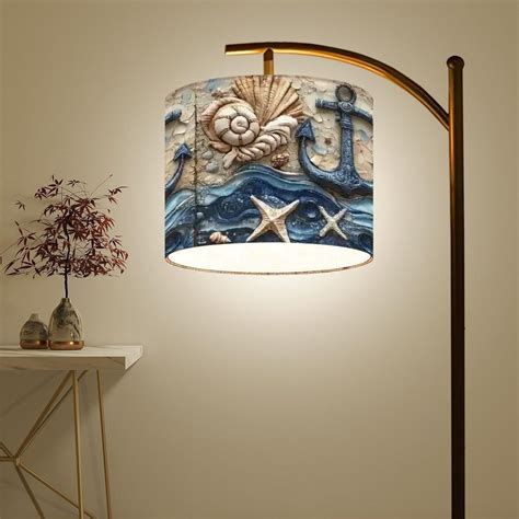 Beach Sea Shore Design Arc Floor Lamp (made in USA), Coastal Home ...