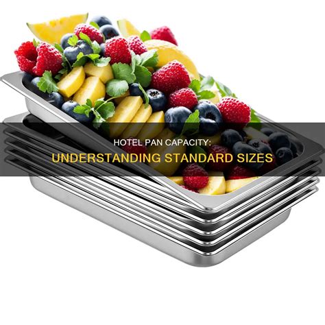 Hotel Pan Capacity: Understanding Standard Sizes | CyCookery