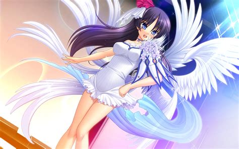 Anime Girls With Angel Wings