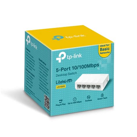 LS1005 | 5-Port 10/100Mbps Desktop Switch | TP-Link India