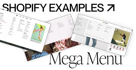 Image result for How to Add a Mega Menu On Shopify
