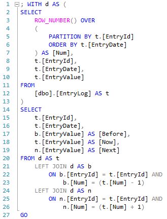 Lead and Lag Function in SQL Spark 的图像结果