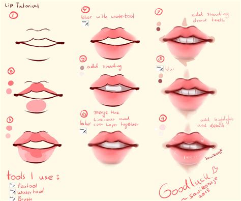 Mouth Tutorial Drawing 的图像结果