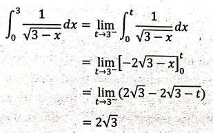 Improper integrals