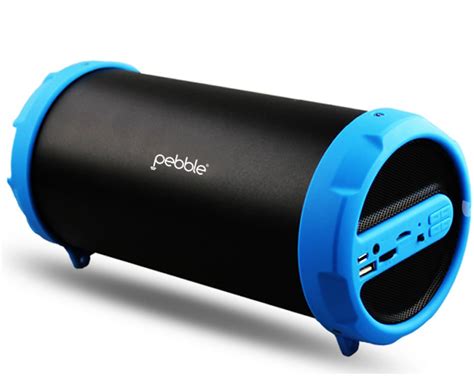 Pebble Storm Bluetooth Speaker - Blue : Amazon.in: Electronics