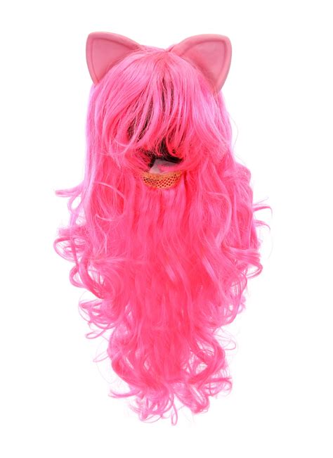 Buy My Little Pony Pinkie Pie Adult Costume Wig W/Ears Online at Lowest ...