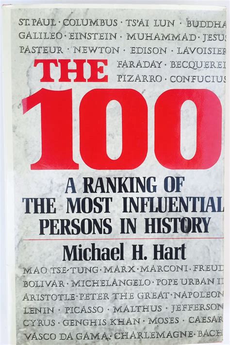 The 100: A ranking of the most influential persons in history : Amazon ...