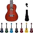 Kadence Concert Ukulele 23", Cinnamon Brown colour, fluorocarbon ...