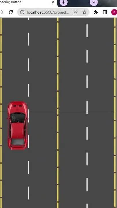 How to Make Car Game in HTML CSS JavaScript 的图像结果
