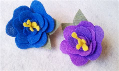 Image result for Felt Flower Tutorial