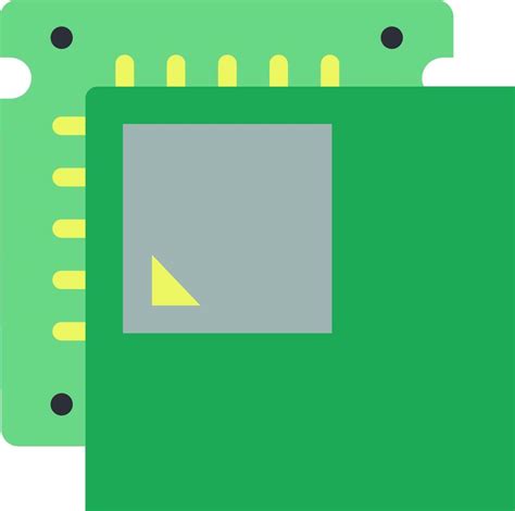 Image result for Blue Green Yellow Computer Chip
