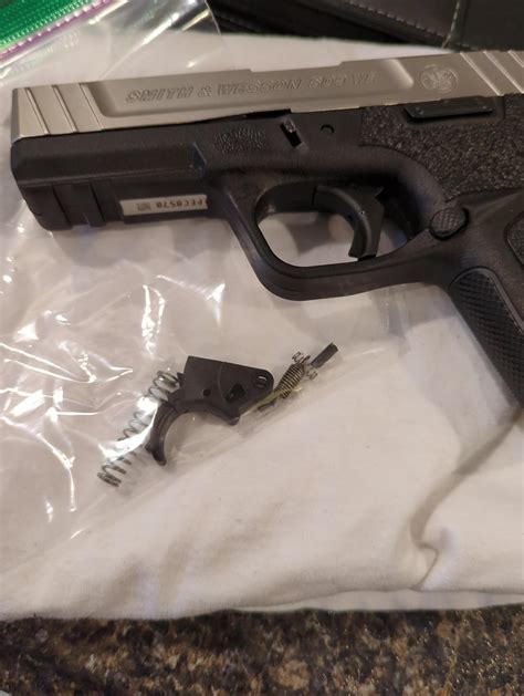 Changed the trigger and springs. : r/SmithAndWesson