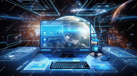 Futuristic Computer Technology Wallpaper 的图像结果