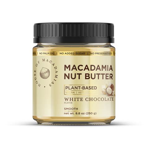White Chocolate Macadamia Nut Butter| House of Macadamias