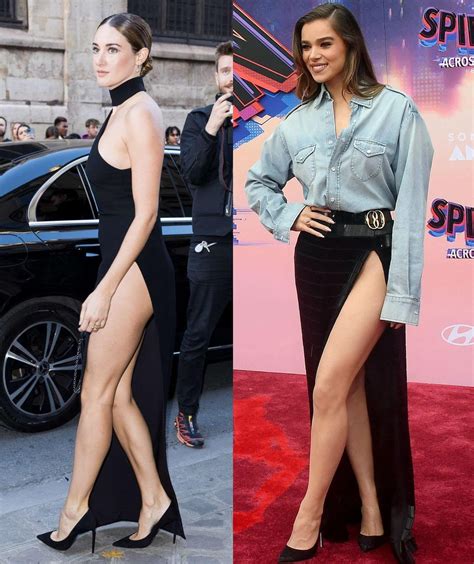 Leg battle: Shailene Woodley vs Hailee Steinfeld : r/CelebBattles