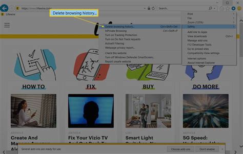 Image result for How to Delete Cache Internet Explorer