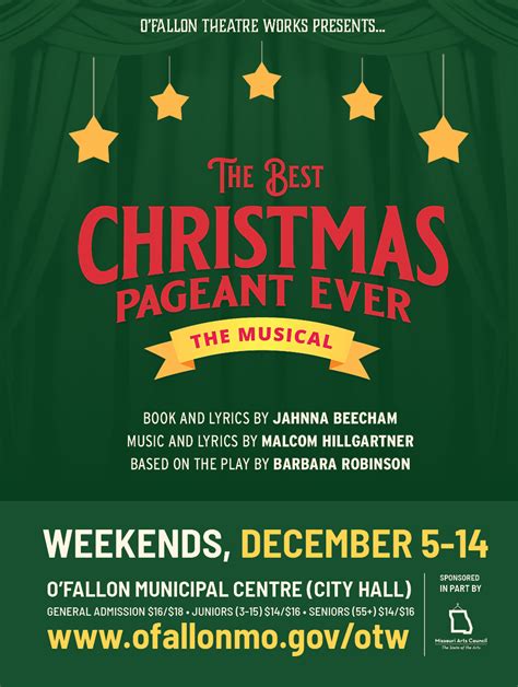 The Best Christmas Pageant Ever: The Musical at O'Fallon Theatre Works ...