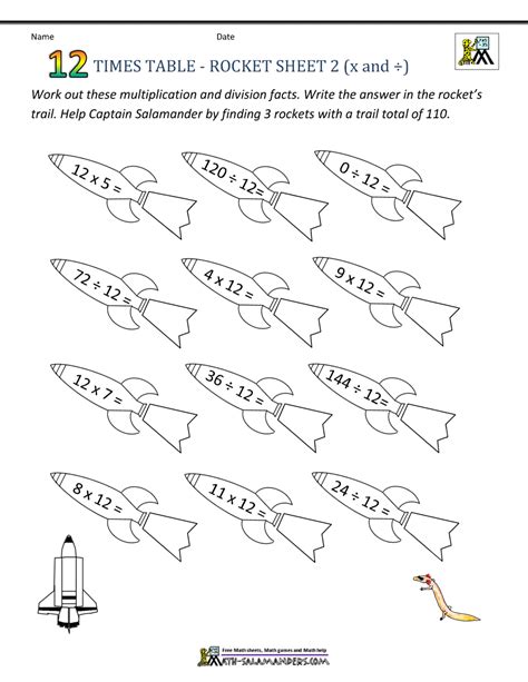 Image result for 12 Times Table Printable Worksheet