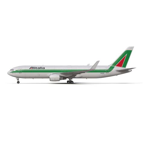 Boeing 767 300F Alitalia 3D model | 3D Molier International